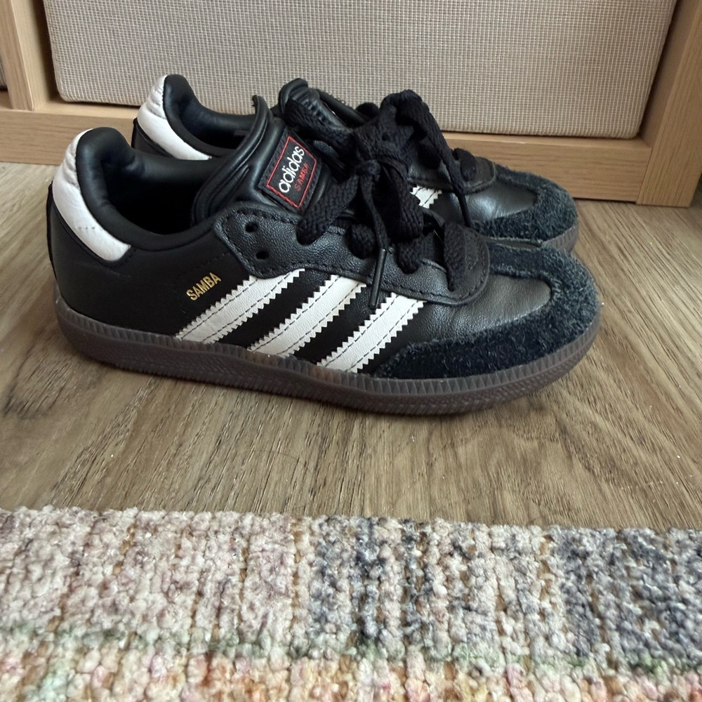 Adidas Samba Black and White Shoes